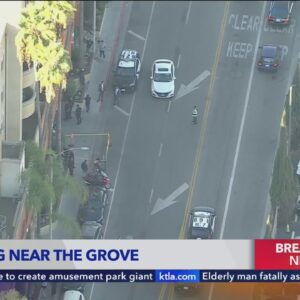 Shooting investigation underway near The Grove