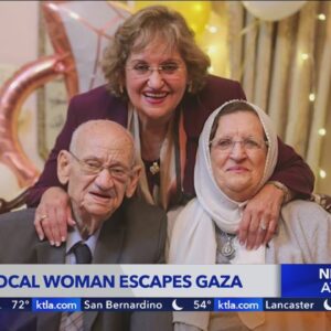 Southern California woman escapes Gaza amid Israel-Hamas War