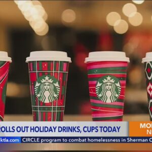 Starbucks unveils 2023 holiday menu