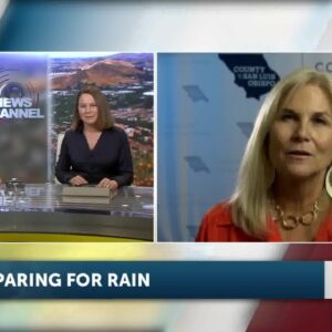 Storm preperations in SLO County - Jeanette Trompeter interview