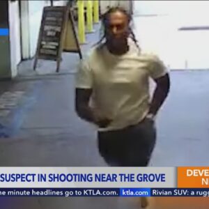 Surveillance video captures shooting near The Grove