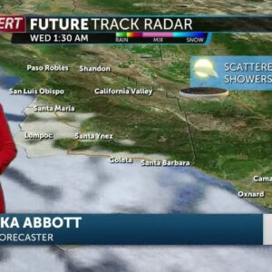 The first moderate Pacific storm of the season will arrive Wednesday