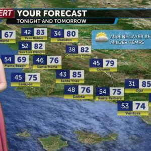 The marine layer returns this weekend
