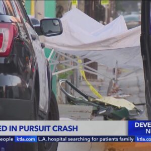 Two killed in pursuit crash involving Metro bus