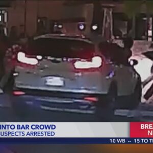 Video: Car plows into group of people in front of bar in Santa Clarita 