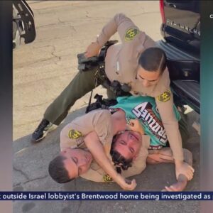 Video shows L.A. County deputy punching amputee during violent arrest