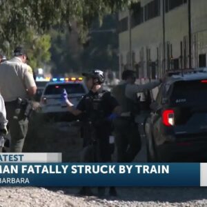 Woman fatally struck by train in Santa Barbara