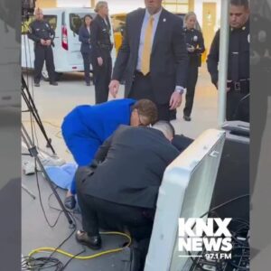 L.A. Mayor Karen Bass performs first aid after news photographer collapses