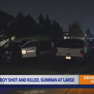 16-year-old boy fatally shot in Compton; gunman at large
