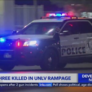 3 killed in mass shooting at University of Las Vegas