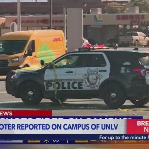 Active shooter reported on the campus of UNLV