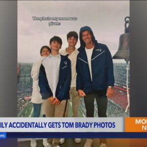California family's Christmas card photos accidentally swapped with Tom Brady photo