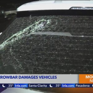 Armed man vandalizes dozens of vehicles in Koreatown, police say 