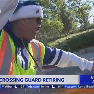 Beloved school crossing guard retiring