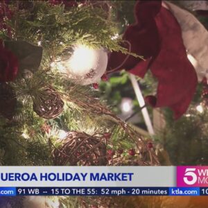 Holiday Market transforms Hotel Figueroa into winter wonderland for holiday season