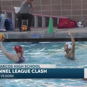 Fast start leads Royals past Dons in girls water polo