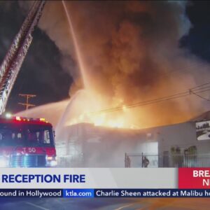Fire breaks out during wedding reception at historic L.A. building 