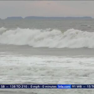 Flood advisory issued as high surf pounds SoCal coast