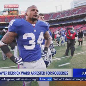 Former Super Bowl champ arrested for alleged robberies in Los Angeles