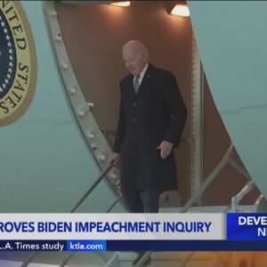 House formally approves Biden impeachment inquiry