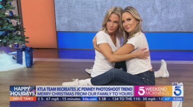 KTLA Weekend team does JC Penny photo trend