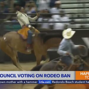 Los Angeles City Council weighs rodeo ban 
