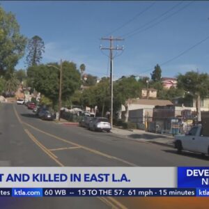 Man shot, killed in East L.A.
