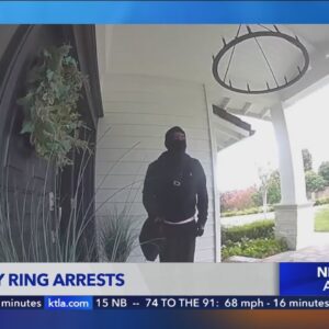 Massive burglary ring busted in Orange County