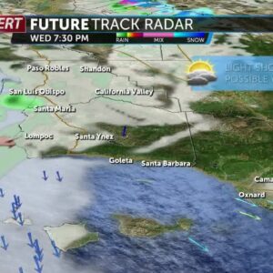 More wind Thursday, tracking the chance of light showers