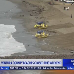 Southern California beaches pummeled by waves, prompting closures and warnings