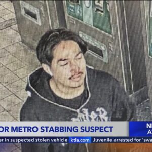 Photos released of suspect wanted for deadly Metro stabbing in South L.A.
