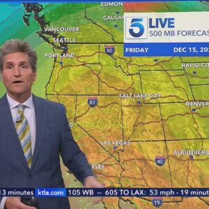 Pair of storms headed to SoCal; how much rain will they bring?