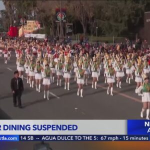 Pasadena shuts down outdoor dining for Rose Parade
