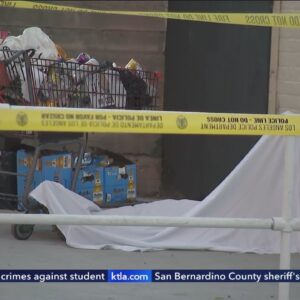 Police seek suspect in killings of at least 3 homeless men in L.A.