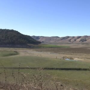 Twitchell Reservoir now fully drained, water no longer running in Santa Maria River