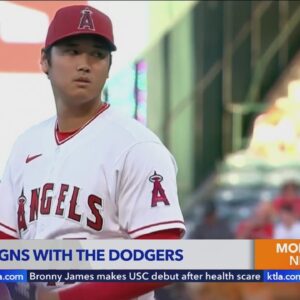 Shohei Ohtani signs historic $700M deal with the Dodgers