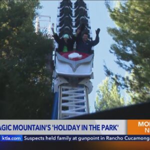 Six Flags Magic Mountain's 'Holiday in the Park' preview
