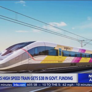SoCal-to-Vegas bullet train receives $3B grant from feds