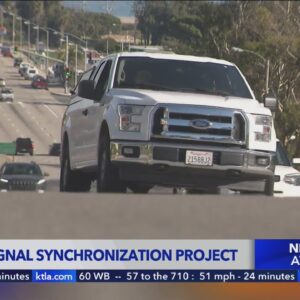 Traffic signal synchronization project underway on PCH