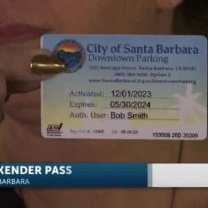 Weekend parking pass offered in Santa Barbara