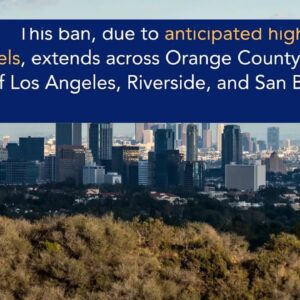 Wood burning ban issued for metro Los Angeles on Christmas