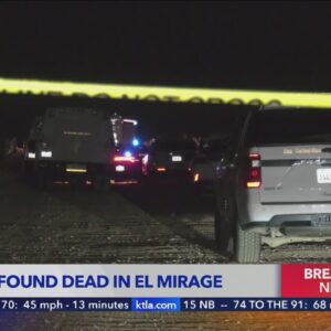 5 people found dead off Highway 395 in El Mirage