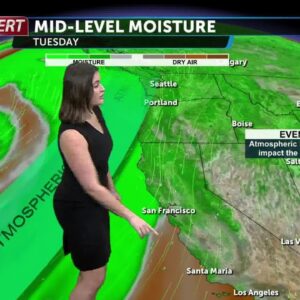 Above average temperatures and sunny skies Monday