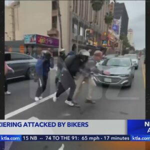 Actor Ian Ziering caught on video in Hollywood brawl