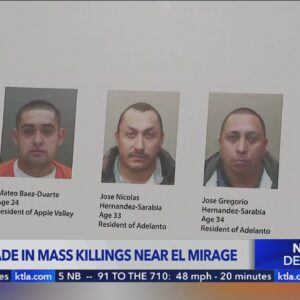 Arrests made in mass killing in Mojave Desert