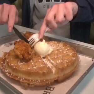 Chicken & Waffles shop Bruxie opens in Santa Barbara