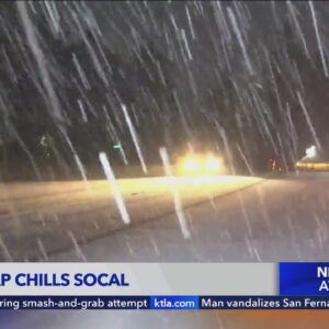 Cold snap chills Southern California