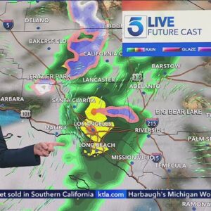Cold storm to bring another round of rain, snow to SoCal