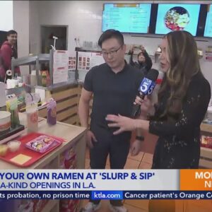 Customize your own ramen at 'Slurp & Sip'