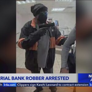 Elderly serial bank robber arrested in Los Angeles